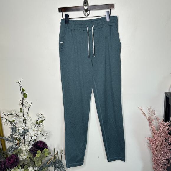 VUORI Ponto Performance Pants Lake Heather Blue Sz M {HH43} - Picture 3 of 7